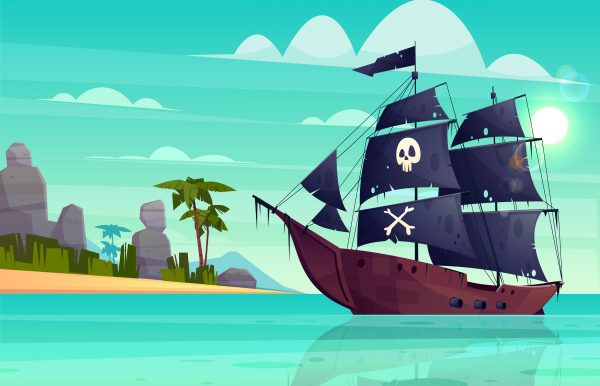Pirate Ships grid game - English with George