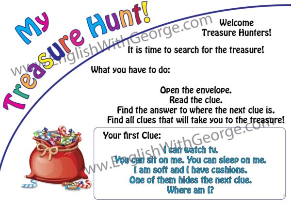 Treasure Hunt! English with George 2