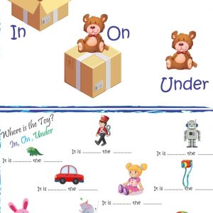 Toys & Prepositions ESL Bundle Image 2